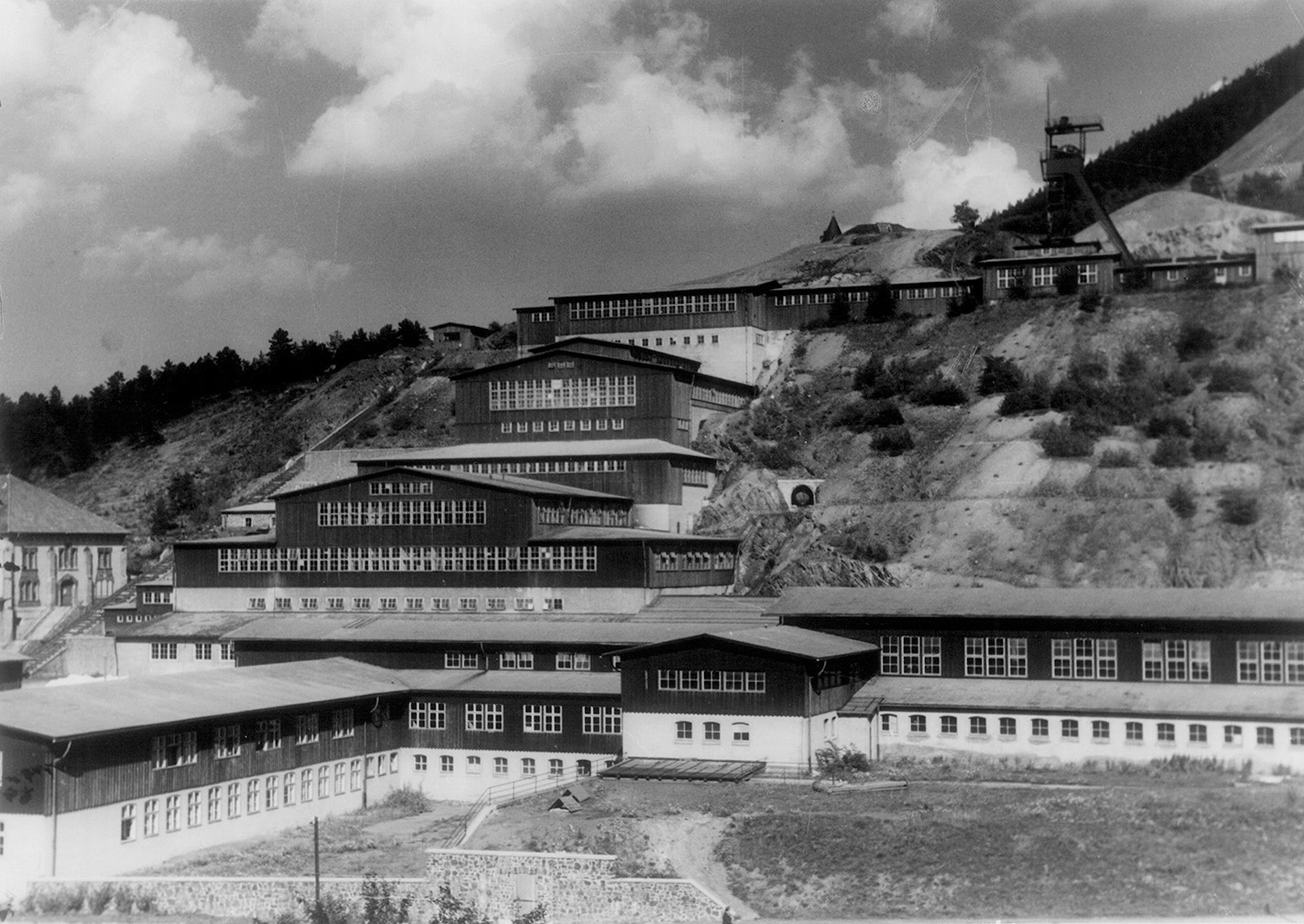 Zustand der neuen Tagesanlagen vor dem Zweiten Weltkriegs, 1938