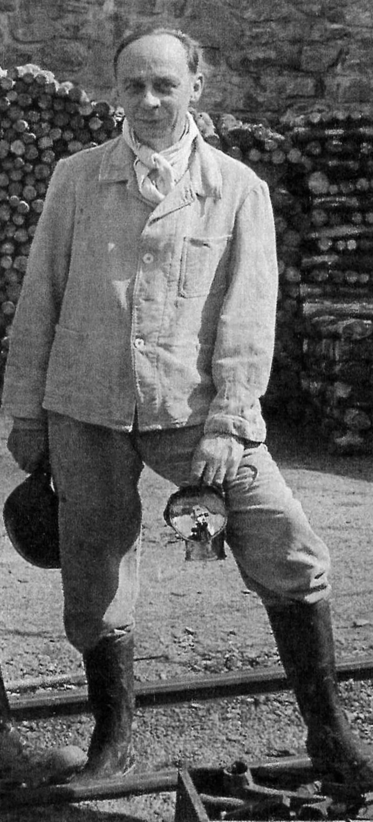 Emil Kraume, Leiter der Aufbereitung in den 1930er Jahren und später Betriebsleiter des Erzbergwerks Rammelsberg