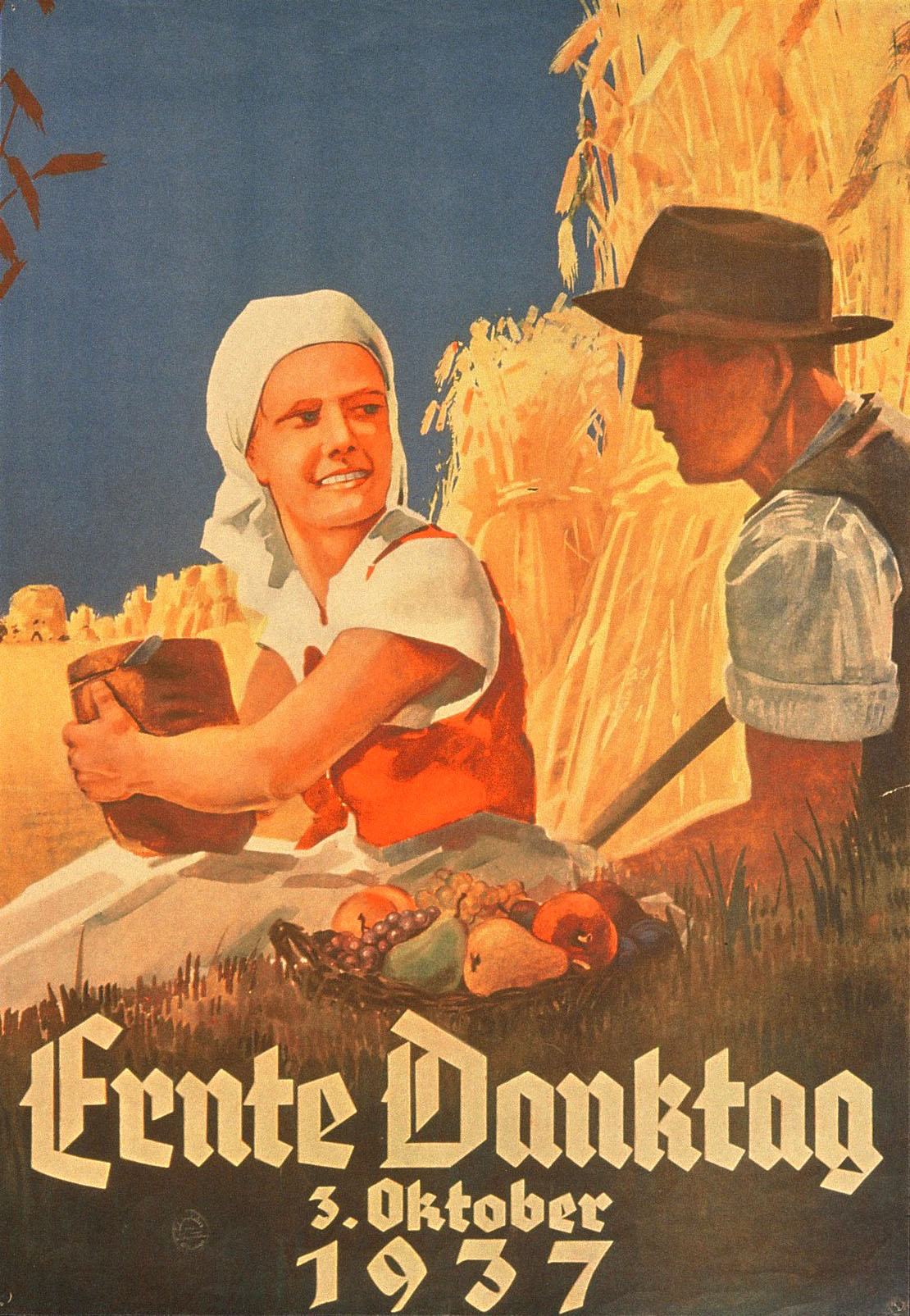 Offizielles Plakat zum Erntedank